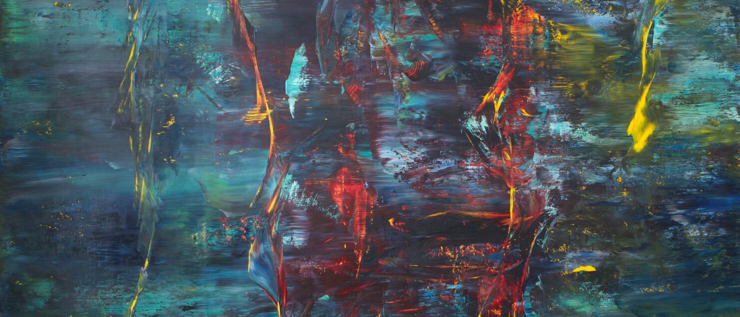 o.T. 180x180 cm, Öl auf Leinwand